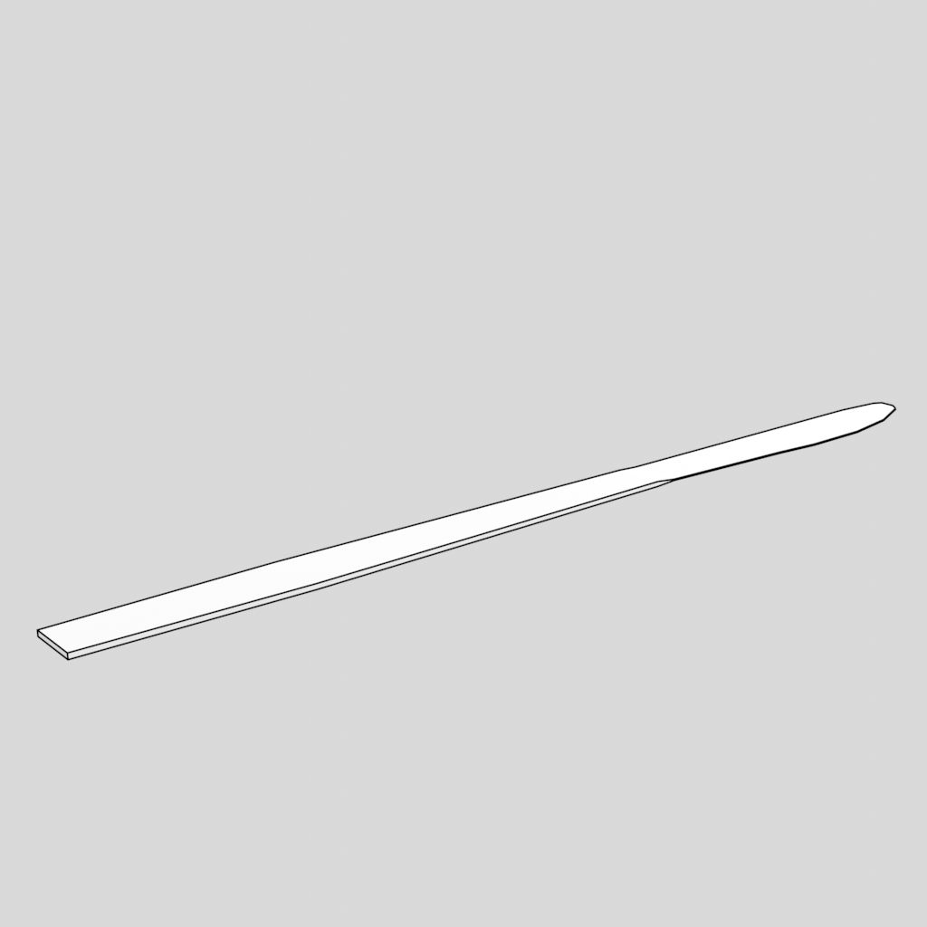 ナイフの3Dモデル